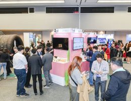 現場展示AI與5G創新應用，三大主題展區展現中小企業如何善用數位工具升級營運。(圖/主辦單位提供)