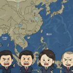 範圍更大、距離更近：中共「正義使命-2025」演習實測封鎖力道，劍指日本「台灣有事」戰略底線。（圖／nano banana，AI生成）