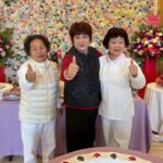 嘉義玉靈千手觀音院院長謝玉慧（圖中）受邀到場，強調以慈悲為本、以行動落實信仰，是宗教走入社會的關鍵力量。（照片／現場翻攝）