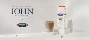 約翰紅茶攜手Échiré艾許推出聯名那堤 1/2起全台販售
