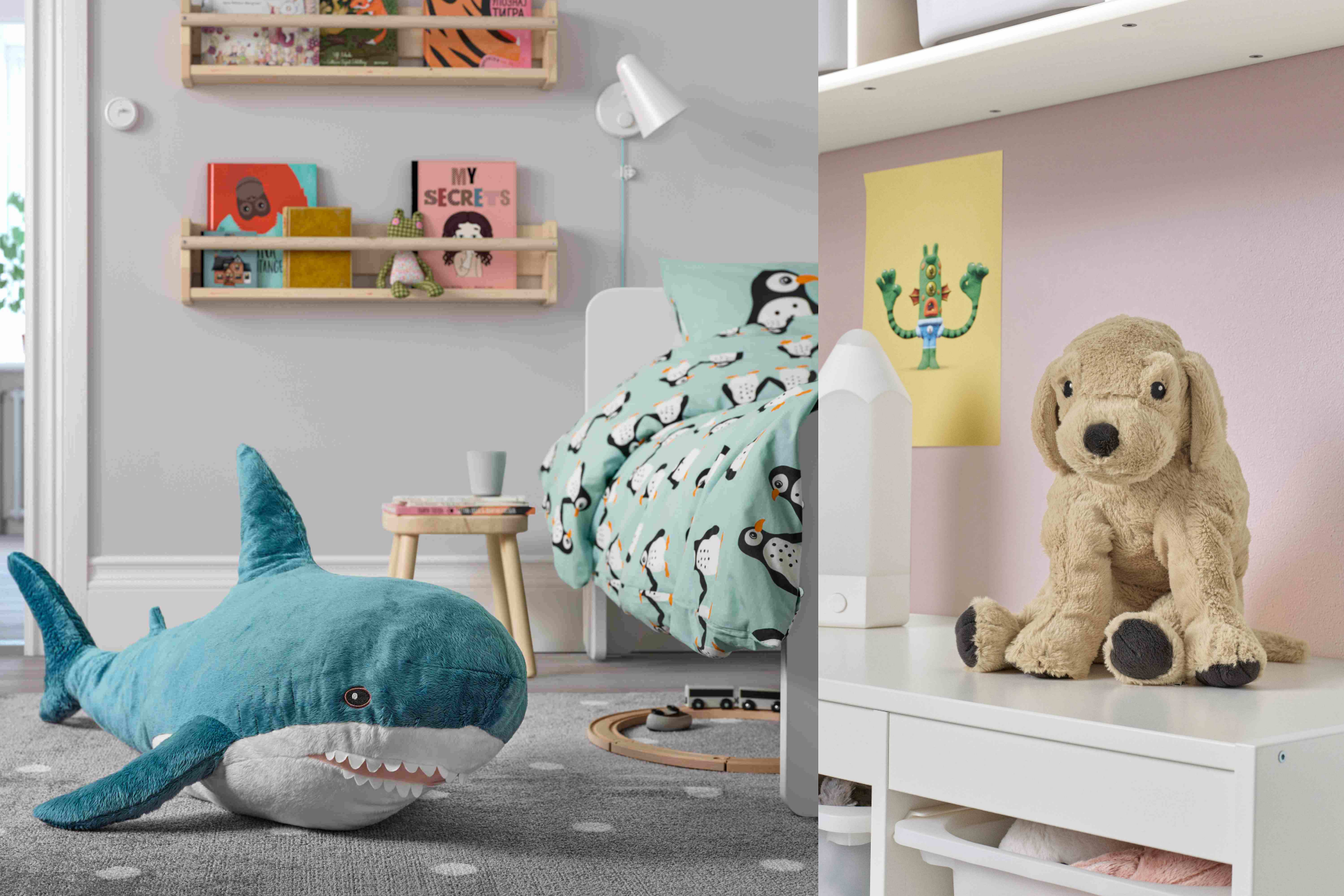 2025 IKEA 年度熱門玩偶 TOP 5。(圖/IKEA提供)