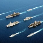Fleet of Navy Ships. Photo by Public Domain.