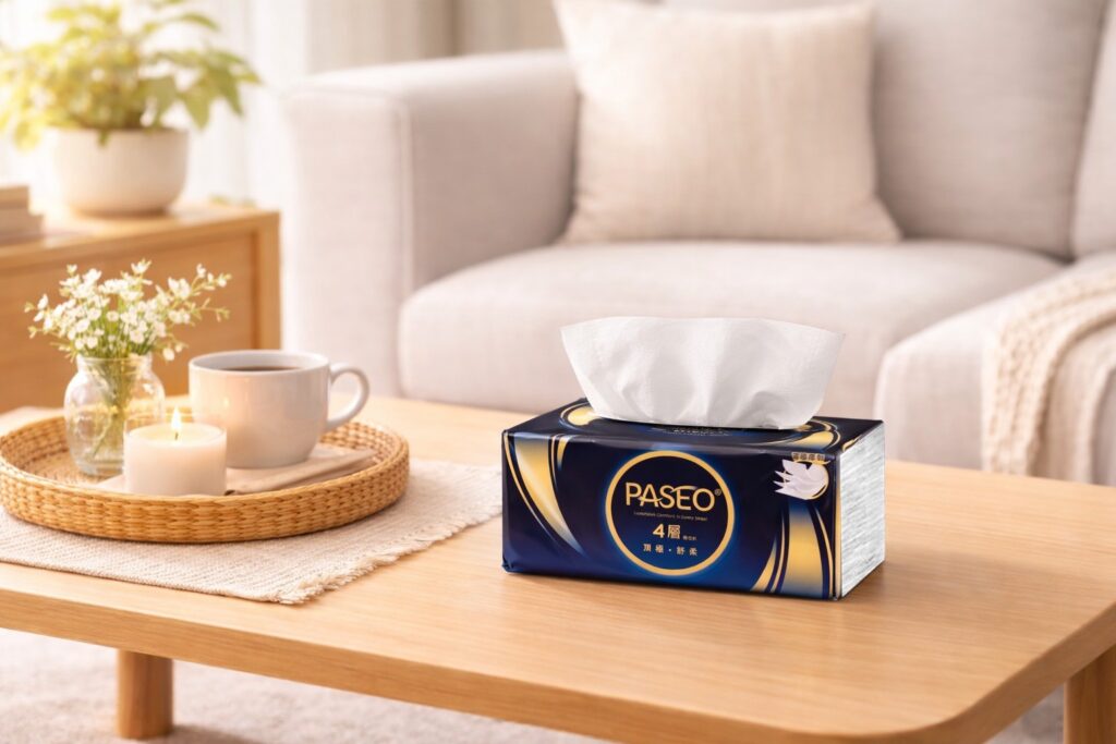 「PASEO百拭柔」全新推出的4層頂極舒柔抽取式衛生紙，憑藉極致的厚柔觸感與高CP值，一上市已成為許多消費者購買的首選。