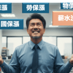 「三漲齊發」正式上路：勞、健、國保費用全面調升！（圖／nano banana)