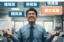 「三漲齊發」正式上路：勞、健、國保費用全面調升！（圖／nano banana)