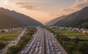 2026 馬年春節「地獄級」塞車！雙向交通量創紀錄，北上「紫爆」至凌晨