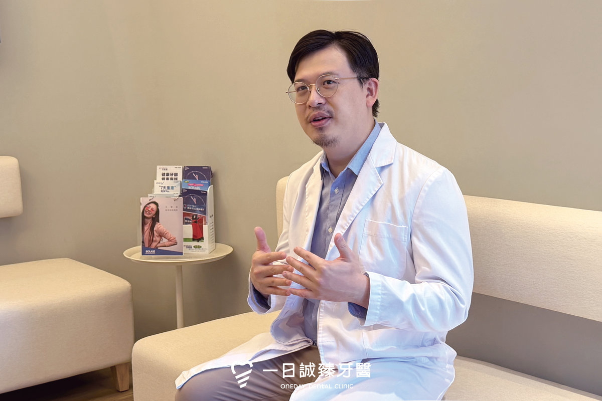 一日誠臻植牙顧問曾梓豪。