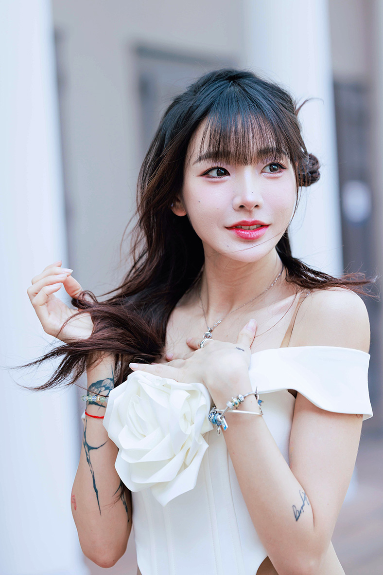 緯來原創《宇宙啦啦隊》成員海莉。(圖/緯來電視網提供)