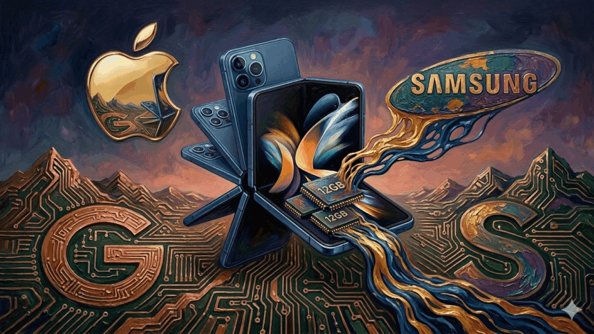 摺疊iPhone也用三星零件?蘋果傳12GB記憶體由三星奪下大單 摺疊iPhone也用三星零件?蘋果傳12GB記憶體由三星奪下大單