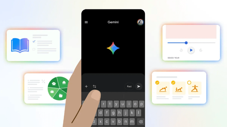 Google App介面大變身!首頁長得越來越像Gemini Google App介面大變身!首頁長得越來越像Gemini
