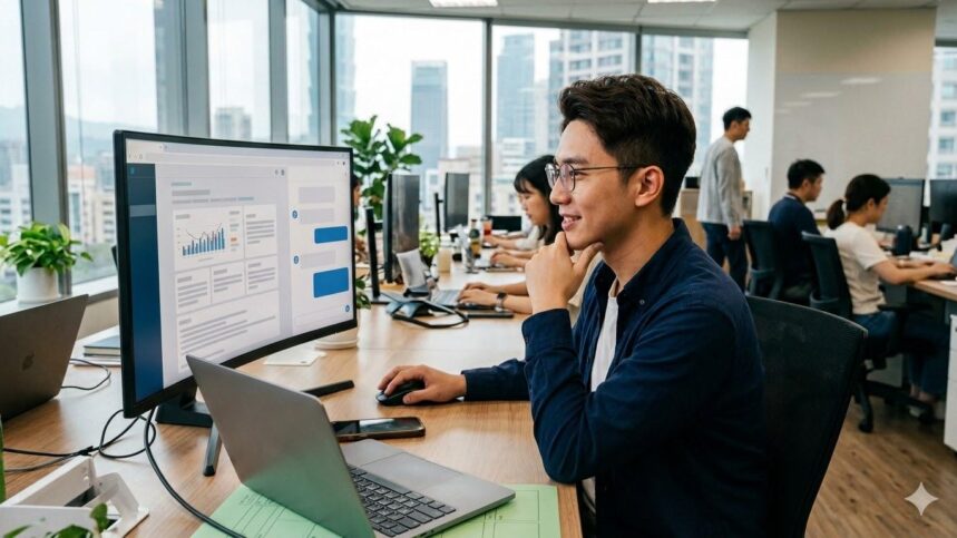 呼應黃仁勳觀點!資策會張育誠:不會被AI淘汰 但「不會用AI的人」會被取代 呼應黃仁勳觀點!資策會張育誠:不會被AI淘汰 但「不會用AI的人」會被取代