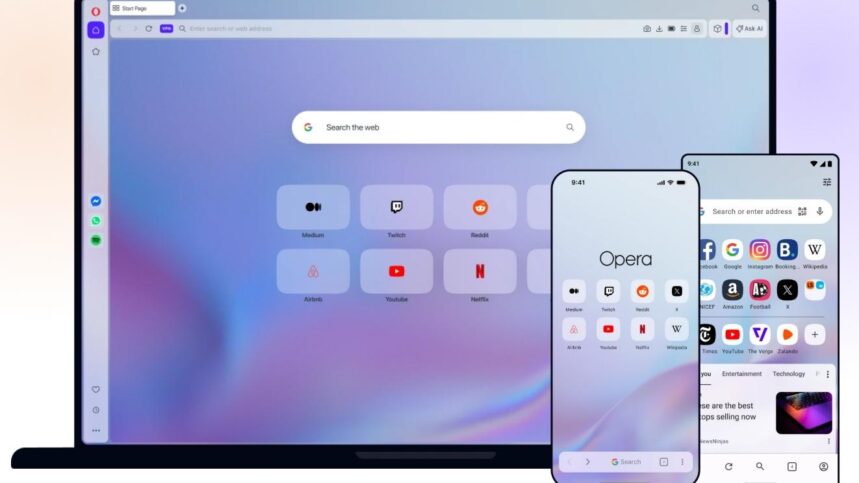 Opera推出Browser Connector ChatGPT、Claude自動摘要網頁重點 Opera推出Browser Connector ChatGPT、Claude自動摘要網頁重點