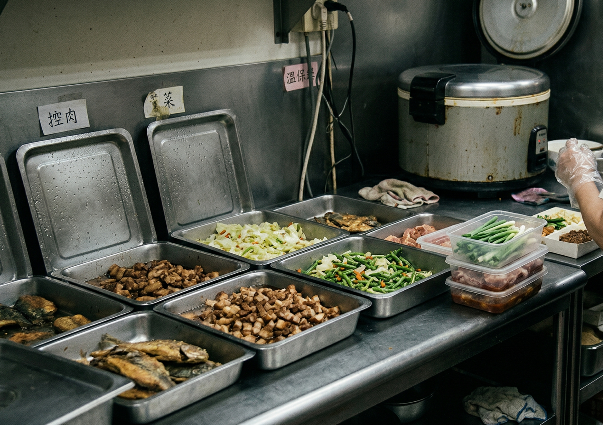 隨著氣溫逐漸上升,食物的保存也更要注意。(圖/nano banana)