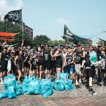 「GREEN PULSE 台北站完賽，逾50 位跑者共同攔截 56.2 公斤廢棄物，展現跨國永續接力動能。」