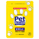 三得利推出毛孩專屬的芝麻明E保健食品