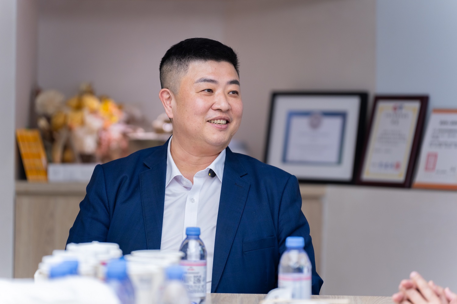 富喬物業董事長陳宏昌。