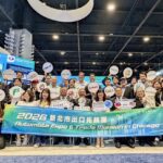 新北市長侯友宜率領20家智慧製造、自動化、工業AI及關鍵零組件企業共同參展，並出席「新北館」開幕。（圖：新北市政府經發局／提供）