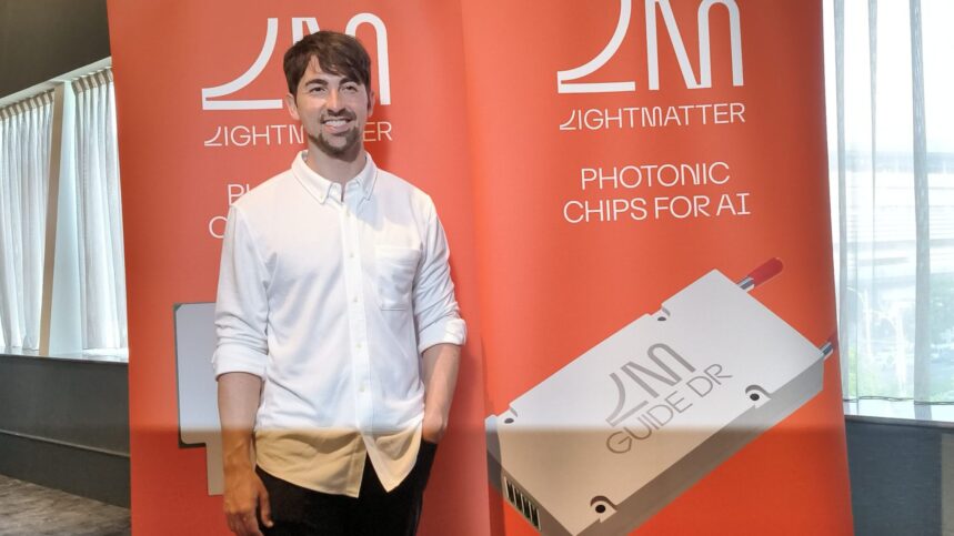 COMPUTEX 2026/Lightmatter加入輝達NVLink生態系 雙向光纖提升「AI性能上看11倍」 COMPUTEX 2026/Lightmatter加入輝達NVLink生態系 雙向光纖提升「AI性能上看11倍」