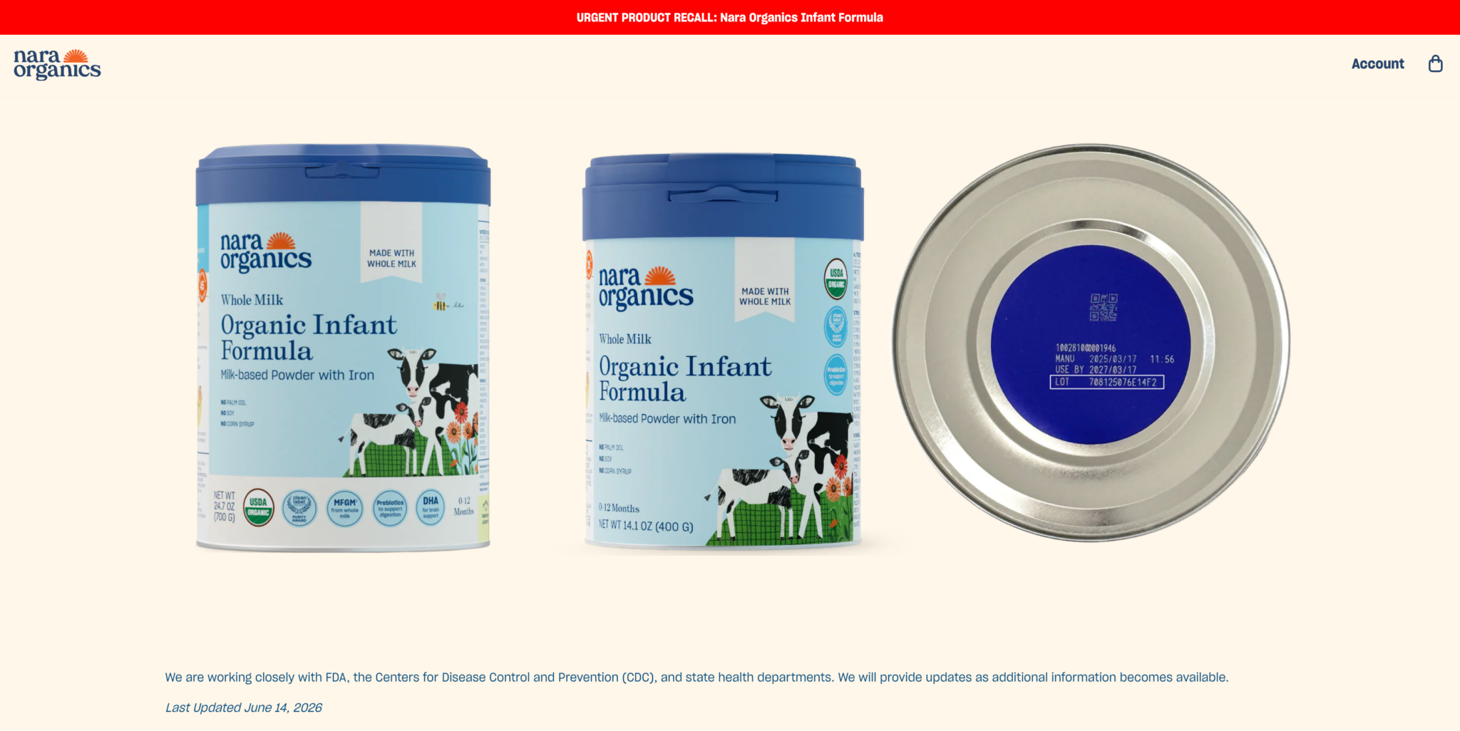 Nara Organics 全球回收。(圖/翻攝自Nara Organics 官網)