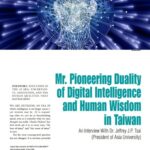 IEEE專訪蔡進發教授，探討他如何帶領亞大在創校25年間，形塑一所兼具「數位智慧」與「人文智慧」的現代大學(圖/亞洲大學提供)