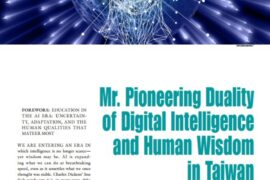 IEEE專訪蔡進發教授，探討他如何帶領亞大在創校25年間，形塑一所兼具「數位智慧」與「人文智慧」的現代大學(圖/亞洲大學提供)