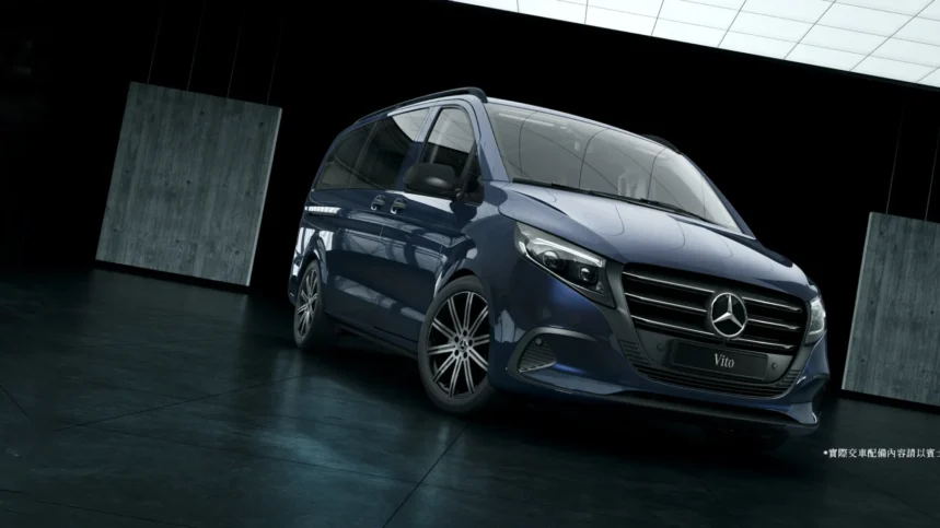 Vito Tourer The Vito Tourer。(圖/翻設自台灣賓士)