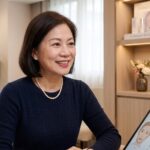 民眾於醫療院所接受醫師諮詢，針對個人膚況、需求與生活型態進行評估，了解適合自身的保養與醫學美容規劃。（AI 生成示意圖，非真實人物與個案）