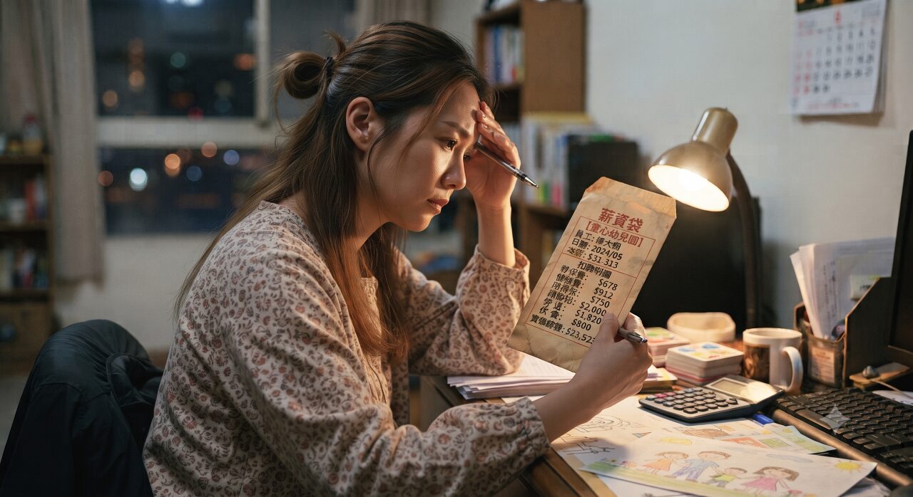 上半年平均月薪4.89萬創新高?民眾無感。(圖/AI示意圖)