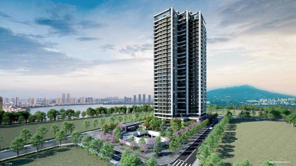 2000坪只蓋一棟，以16%低建蔽率打造1700坪四季私苑(圖片來源：遠雄房地產)
