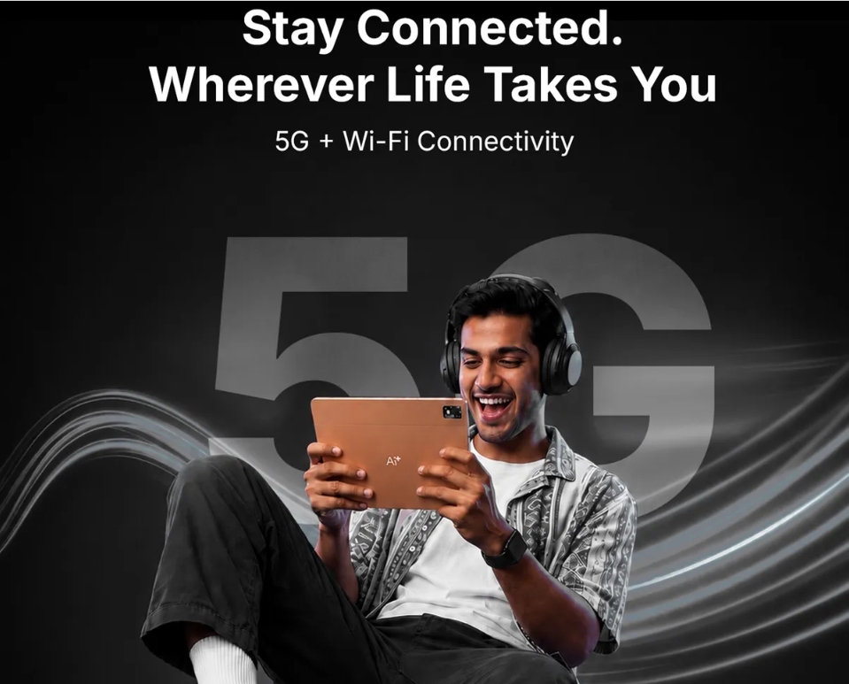 螢幕尺寸直逼 12 吋！印度品牌 Ai+ 發表 NovaTab 5G 平板、搭載紫光展銳晶片