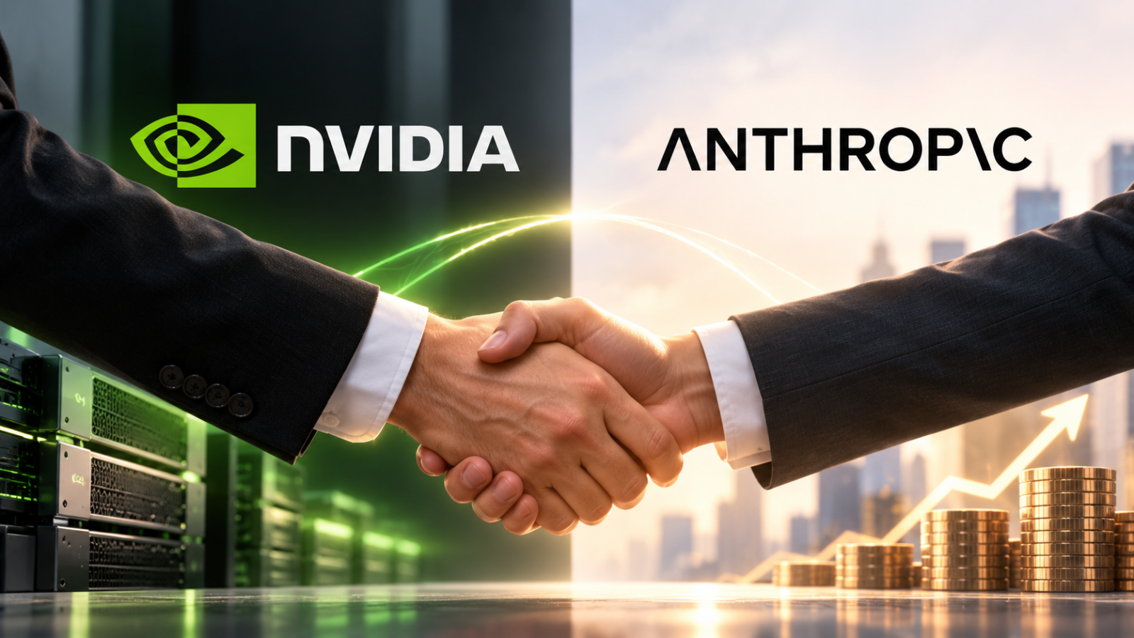 Anthropic準備挑戰史上最大IPO,與NVIDIA洽談擔任基石投資人,NVIDIA考慮投入最高100億美元。(圖/AI生成)