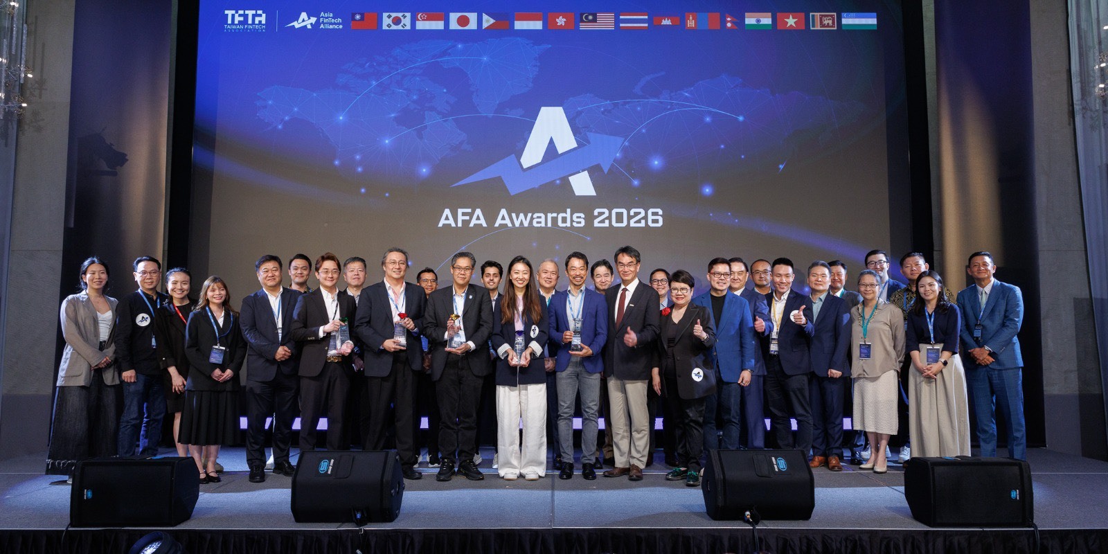 首屆AFA金融科技大獎集結88件推薦企業,彰顯亞太地區金融科技強勁趨勢。(圖/AFTEE提供)