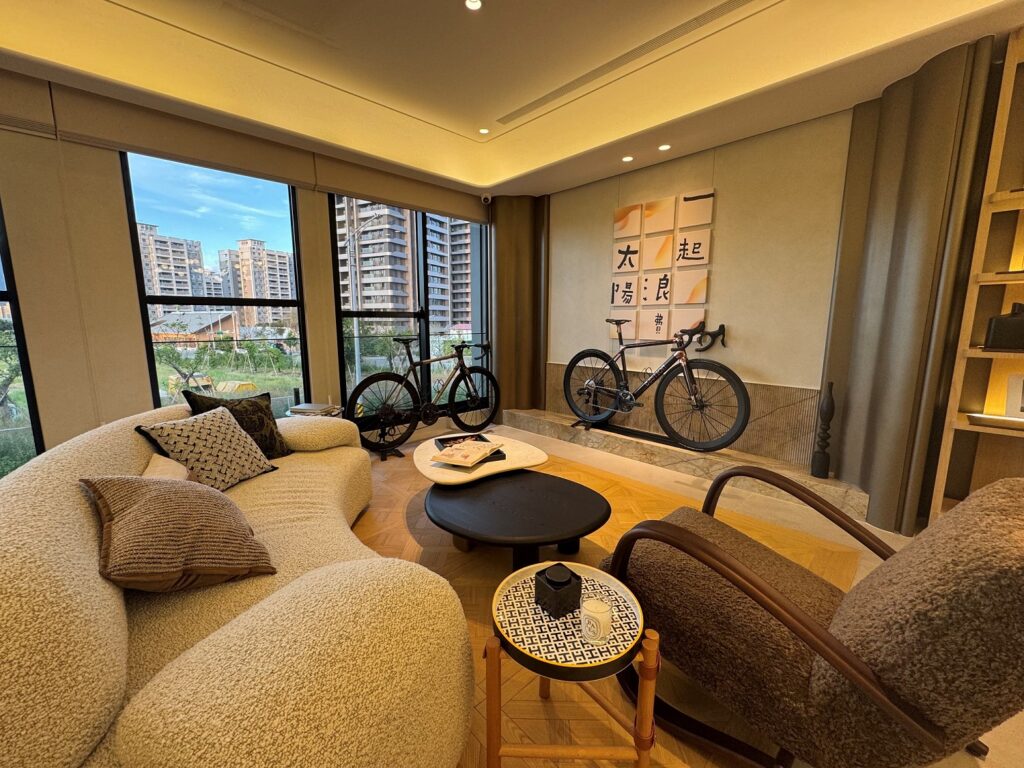 結合遠雄明玥46坪樣品屋好好生活空間，展示單車精緻工藝設計 （圖-遠雄房地產提供）