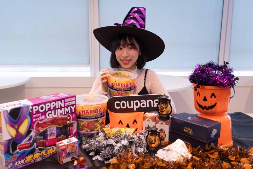Coupang酷澎一站買齊萬聖節應景裝扮、糖果與布置道具，生活規劃更便利。圖/Coupang酷澎提供