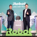 iRobot® 旗艦機型 Roomba® Max 875 Combo 正式在台亮相，由 iRobot® 品牌原廠團隊與台灣總代理 HDC 來思比科技共同揭曉。（左起為 iRobot® 副總裁暨亞太區總經理 Takeshi Yamada（山田 毅）、HDC 來思比科技總監 Thomas）